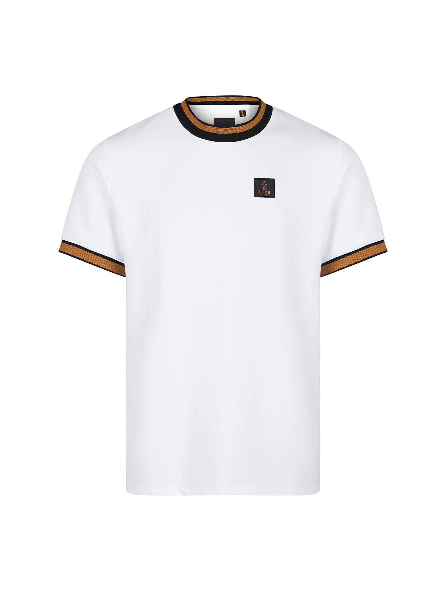 Luke 1977 Coron T-Shirt White Black Gold