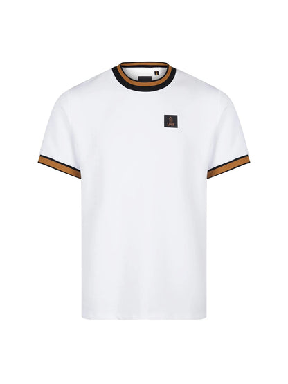 Luke 1977 Coron T-Shirt White Black Gold