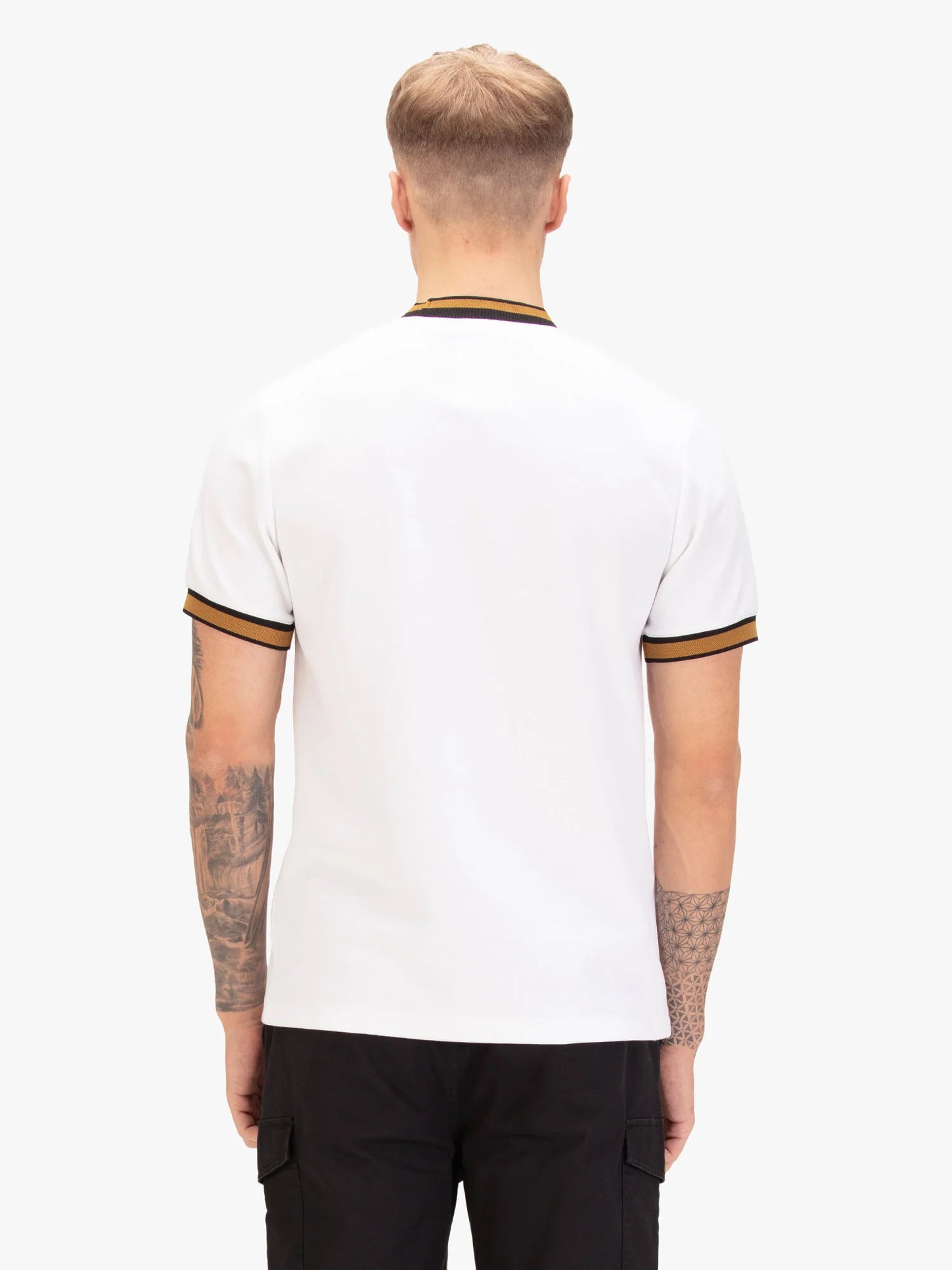 Luke 1977 Coron T-Shirt White Black Gold