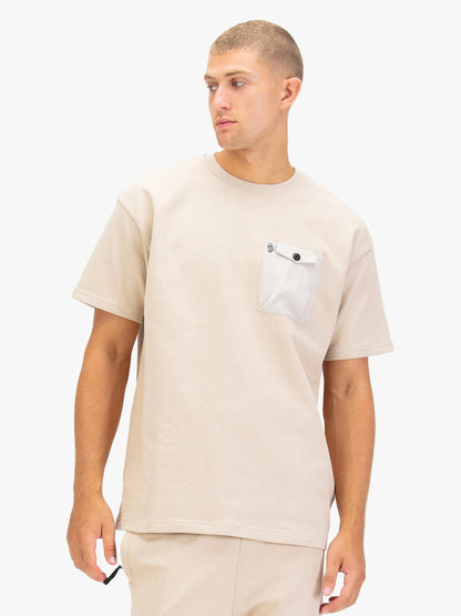 Luke 1977 Putney 1000 Pocket T-Shirt Stone