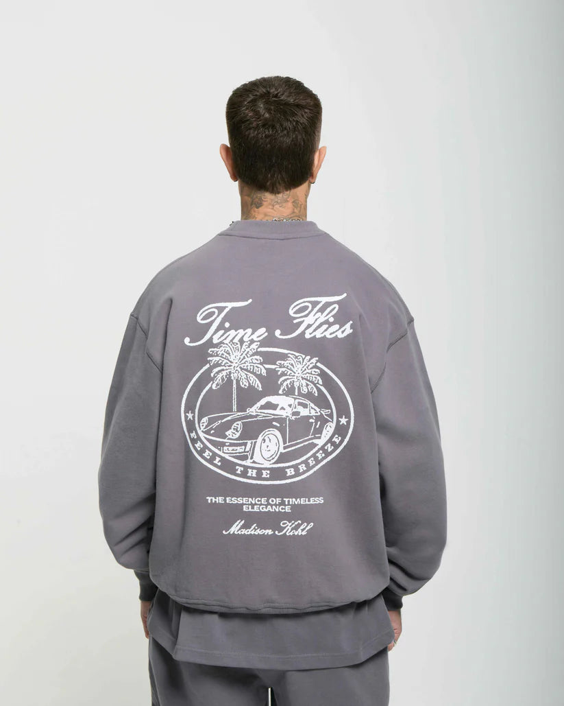 Madison Kohl Time Flies Sweatshirt Tornado
