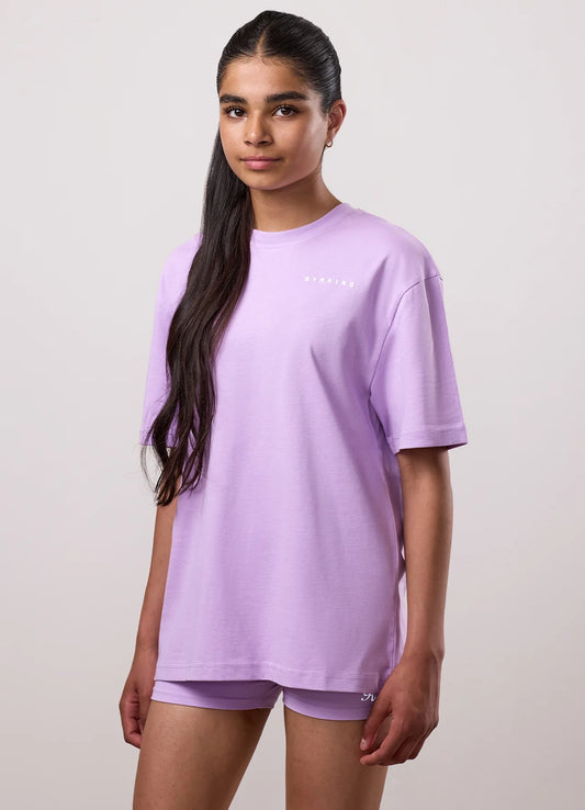 Gym King Junior Malibu Boyfriend T-Shirt Lilac Haze