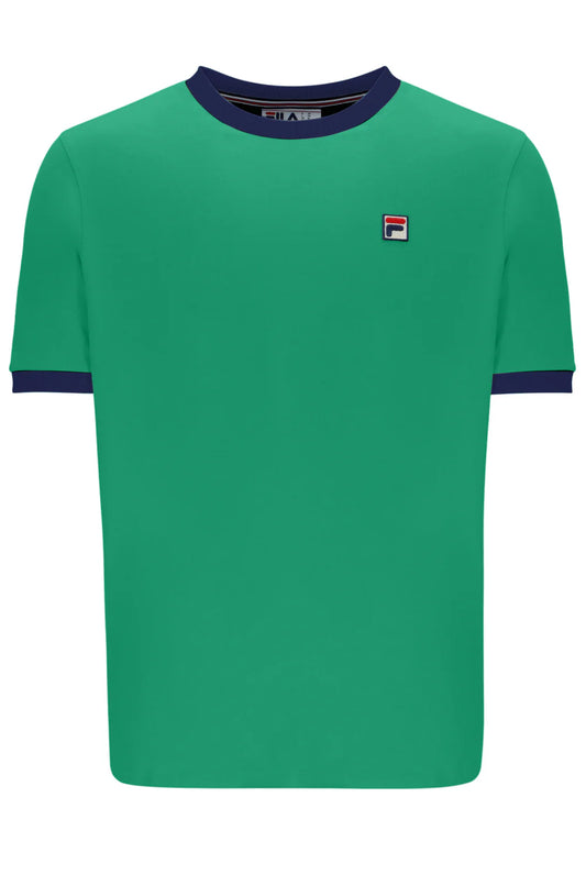 FILA Marconi Essential Ringer T-Shirt Green/Navy