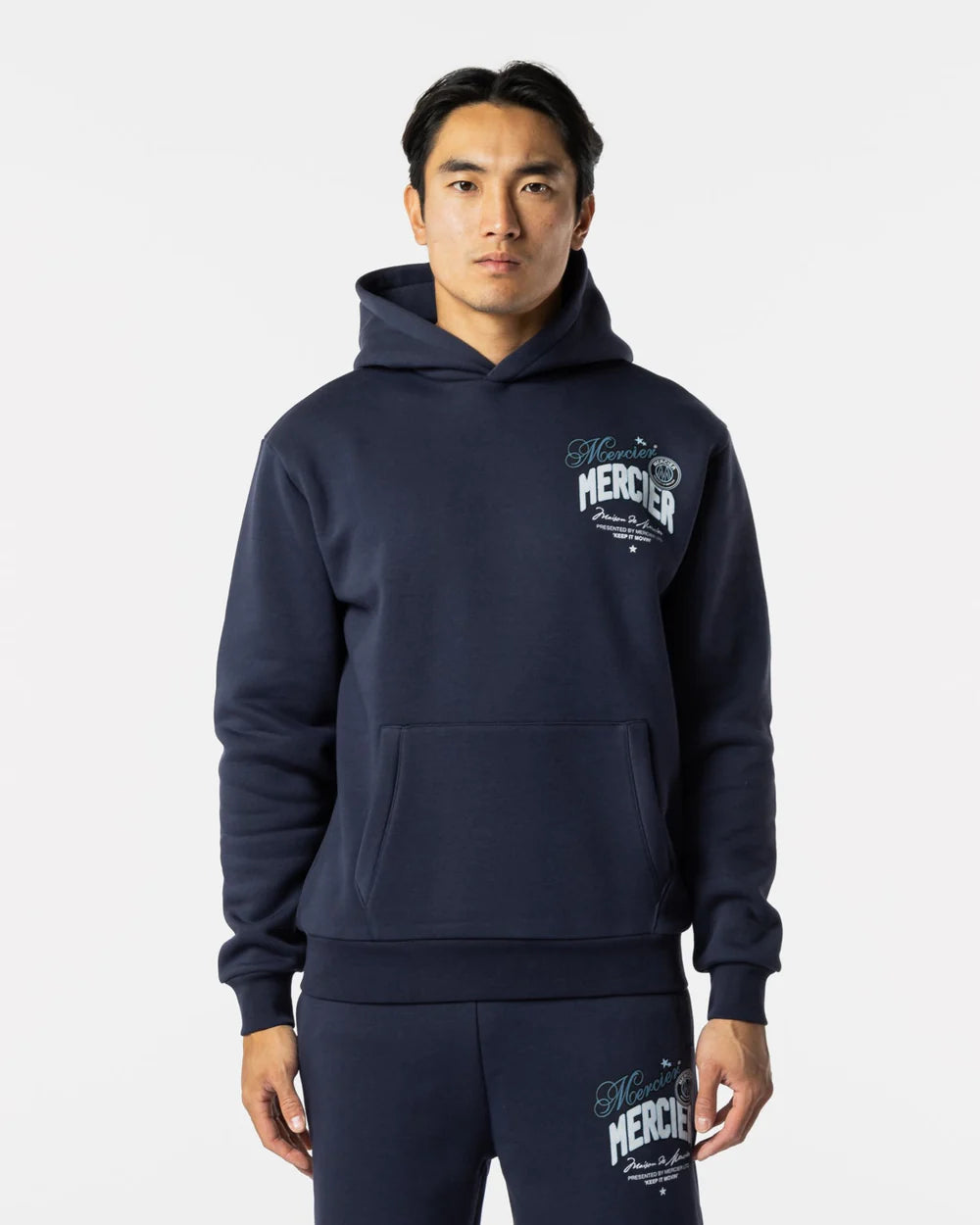 MERCIER Guerrilla Hoodie Navy
