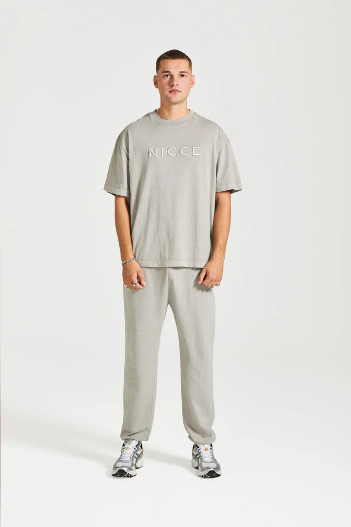 Nicce Mercury T-Shirt Circular Grey