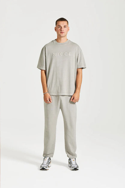 Nicce Mercury T-Shirt Circular Grey
