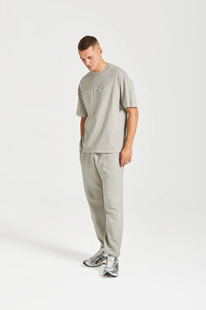 Nicce Mercury T-Shirt Circular Grey
