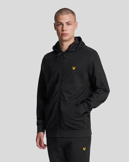 Lyle & Scott Full-Zip Hoodie Jet Black