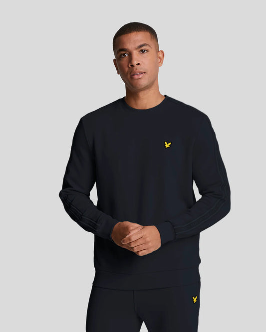 Lyle & Scott Tape Crew Dark Navy