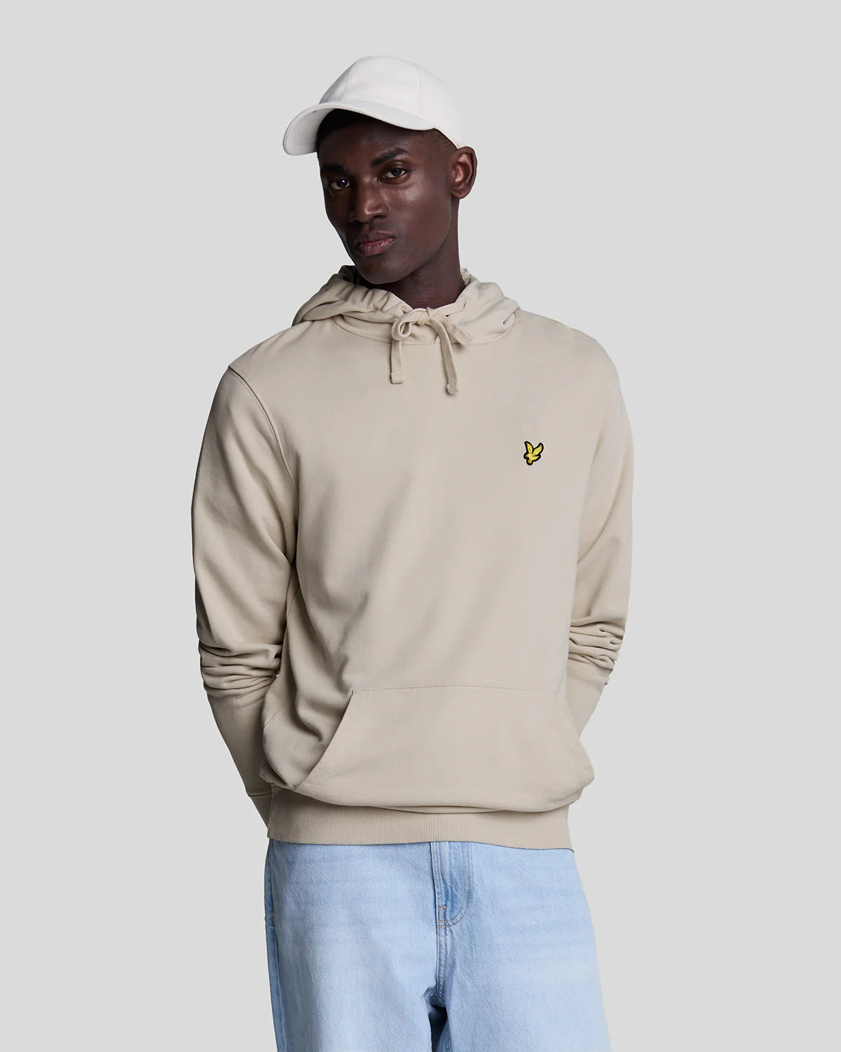 Lyle & Scott Loopback Cotton Hoodie Cove