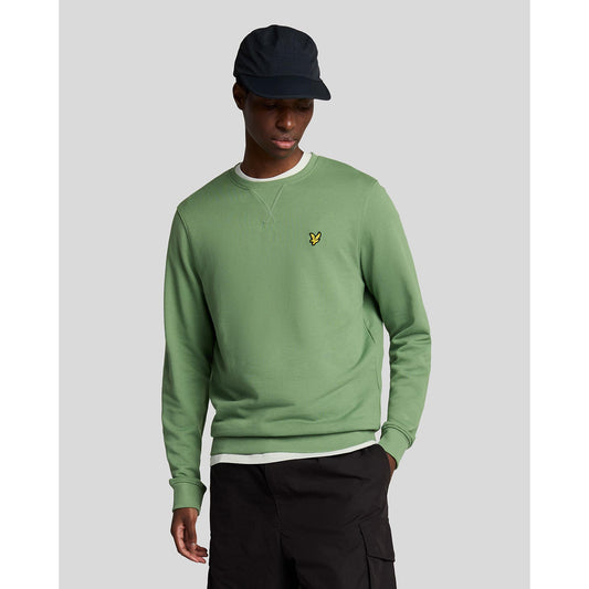 Lyle & Scott Crewneck Sweatshirt Smoke Green
