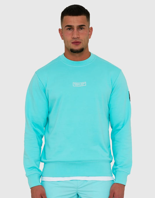 Marshall Artist Siren Crew Sweat Aqua