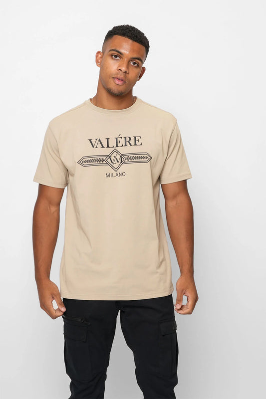 Valere Milano Cavasso T-Shirt Stone