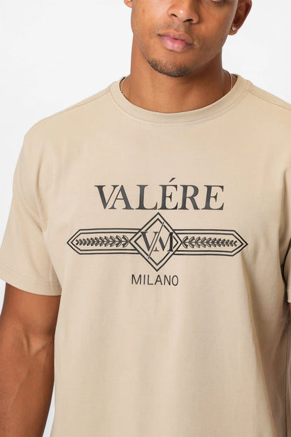 Valere Milano Cavasso T-Shirt Stone