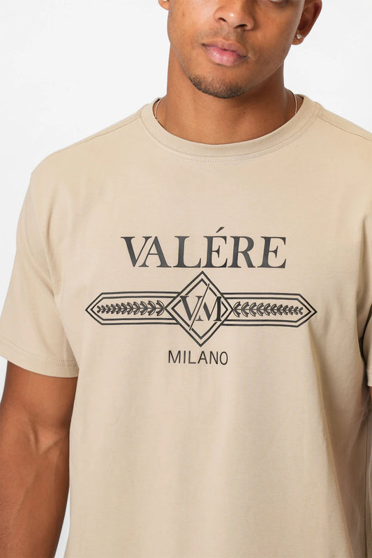 Valere Milano Cavasso T-Shirt Stone