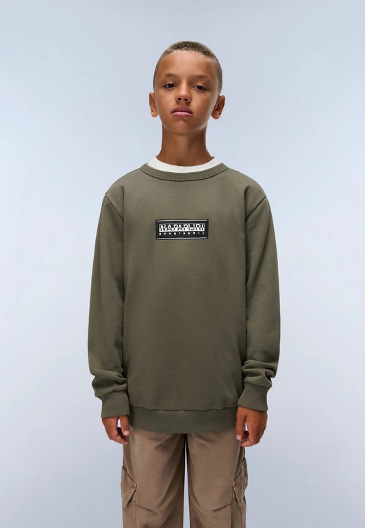 Napapijri Junior Chamois Sweatshirt Tea Leaf