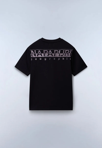 Napapijri S-FANES SS T-Shirt Black Beauty