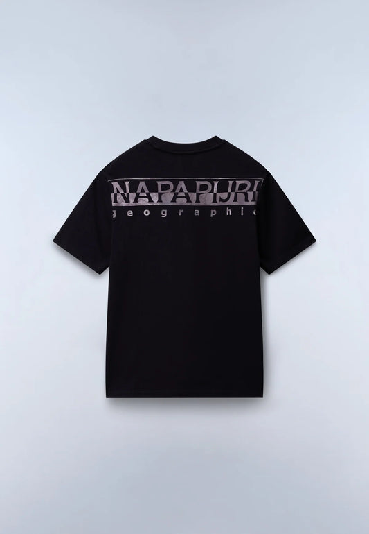 Napapijri S-FANES SS T-Shirt Black Beauty