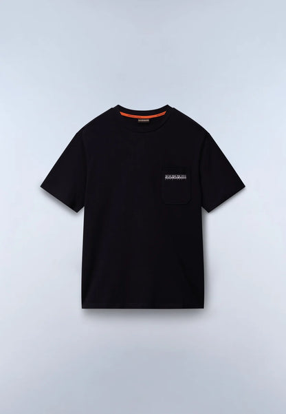 Napapijri S-FANES SS T-Shirt Black Beauty