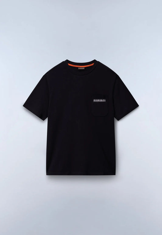 Napapijri S-FANES SS T-Shirt Black Beauty