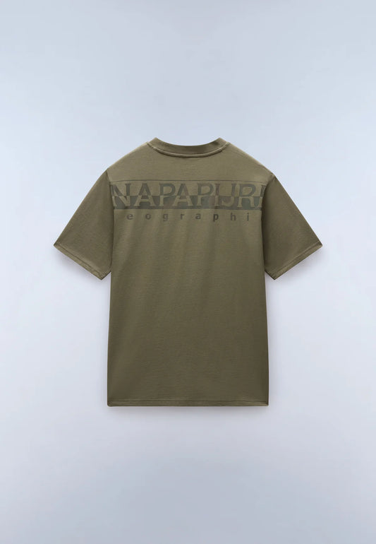 Napapijri S-FANES SS T-Shirt Tea Leaf