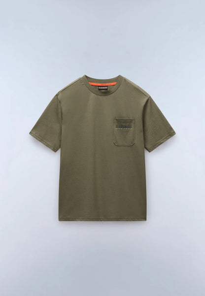 Napapijri S-FANES SS T-Shirt Tea Leaf