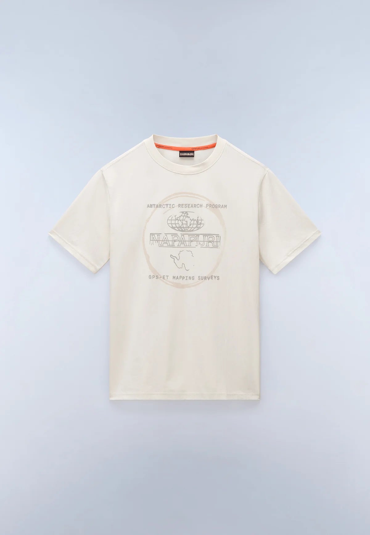 Napapijri Bald Jersey Short Sleeve T-Shirt Beige