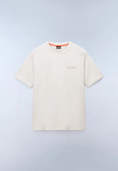 Napapijri S-BACK GRAPHIC SS Beige Dimity