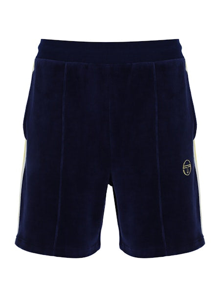 Sergio Tacchini Monte Velour Short Maritime Blue/Mango Mint