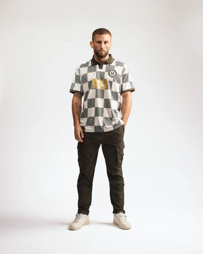 Weekend Offender Assi Football Shirt Black Forest Green