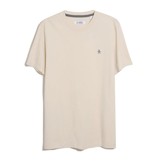 Original Penguin Pin Point Embroidered Logo T-Shirt Birch
