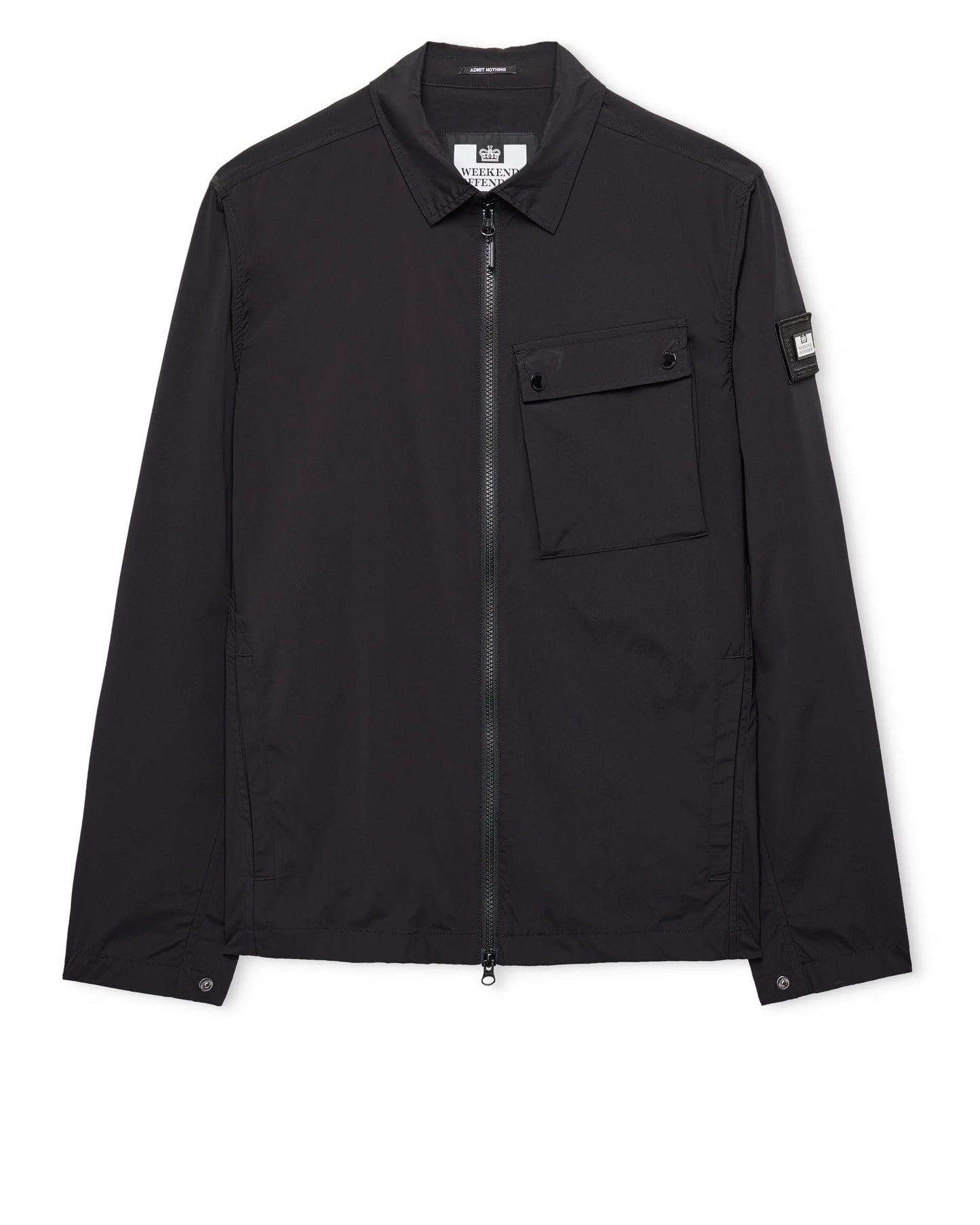 Weekend Offender Southbank Technical Over-Shirt Black