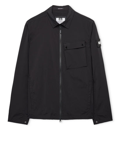 Weekend Offender Southbank Technical Over-Shirt Black