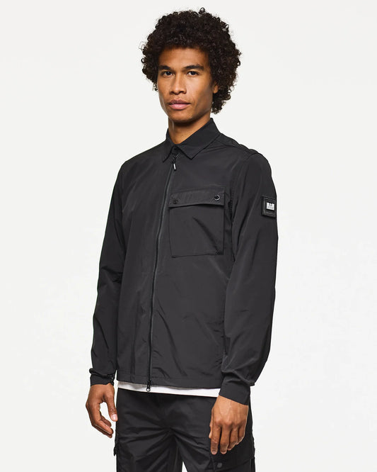 Weekend Offender Southbank Technical Overshirt Black