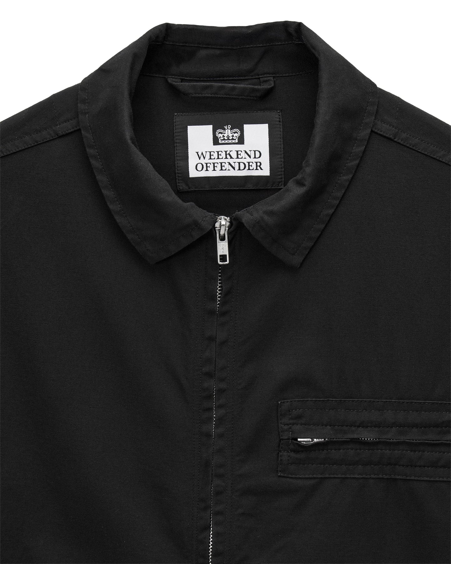 Weekend Offender Caleb Over-Shirt Black