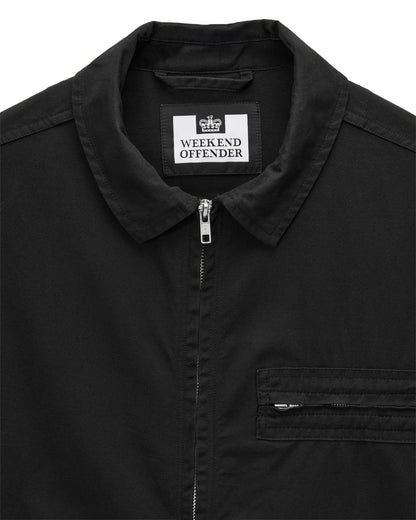 Weekend Offender Caleb Over-Shirt Black