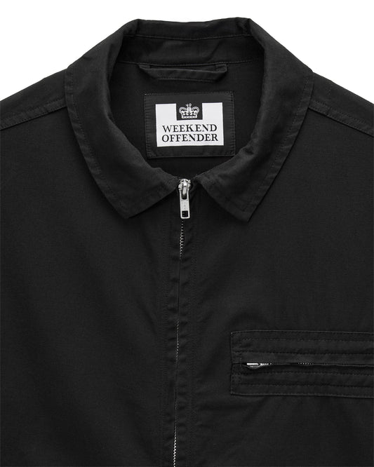 Weekend Offender Caleb Over-Shirt Black