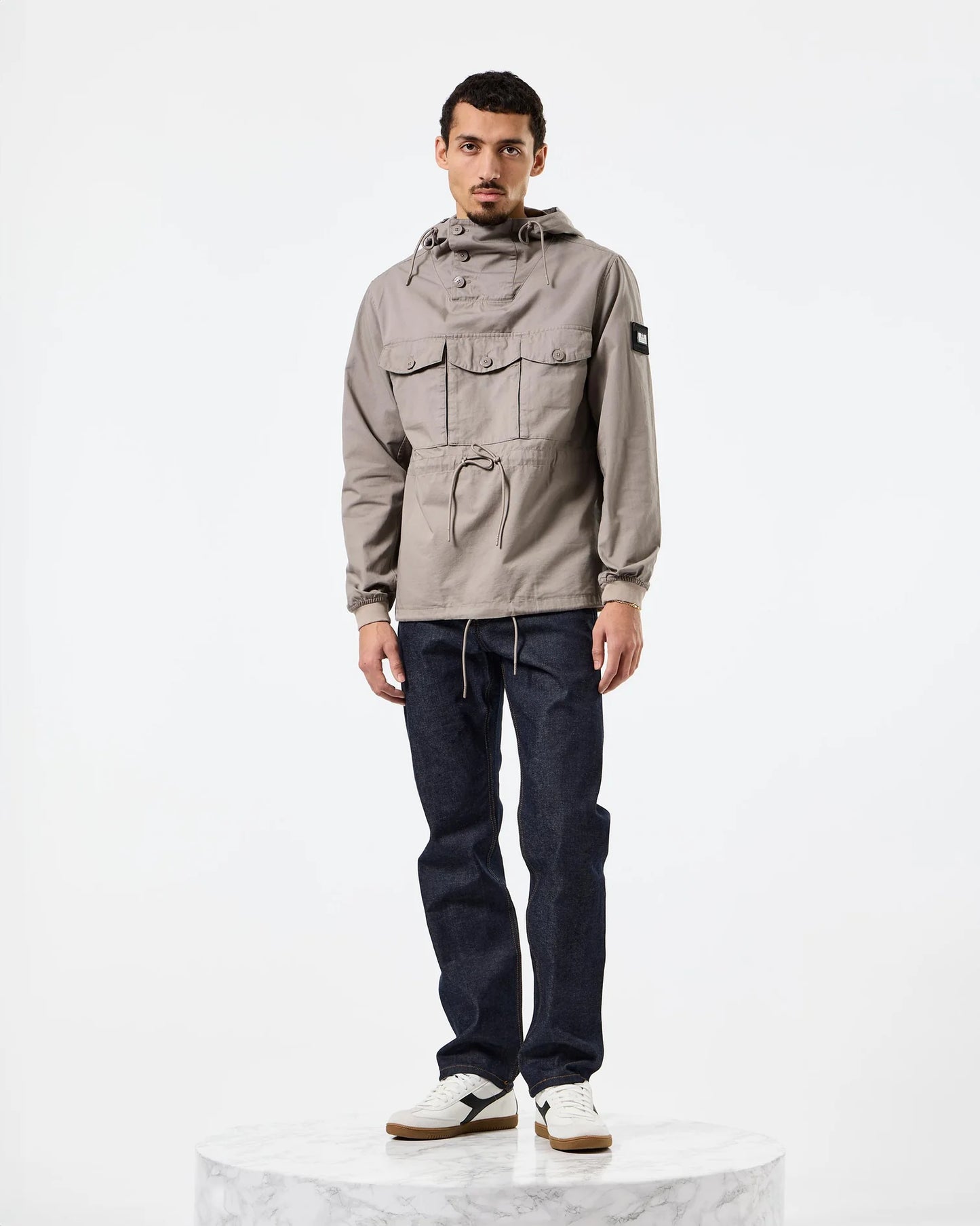 Weekend Offender Kovags Over-Top Pocket Jacket Bark