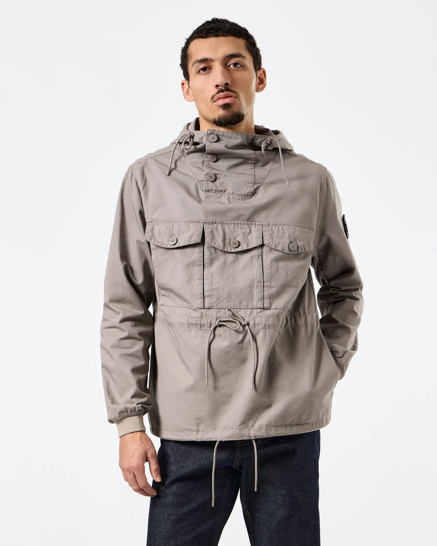 Weekend Offender Kovags Over-Top Pocket Jacket Bark