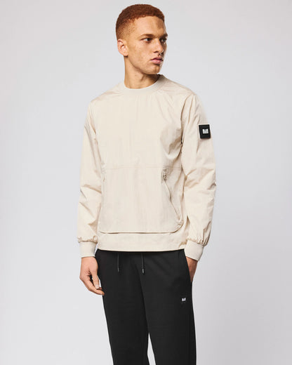 Weekend Offender Kramer Over-Top Sweatshirt Cement