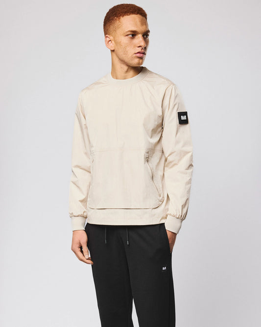 Weekend Offender Kramer Over-Top Sweatshirt Cement