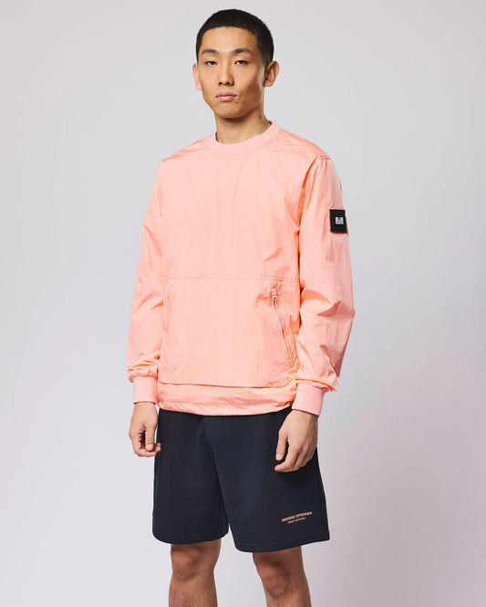 Weekend Offender Kramer Over-Top Sweatshirt Coral