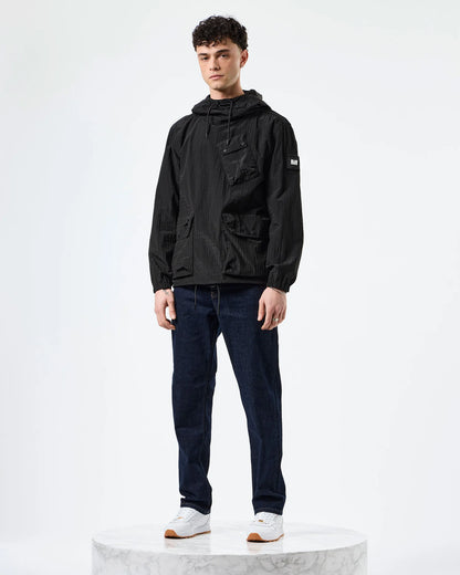 Weekend Offender Grohl Over-Top Jacket Black