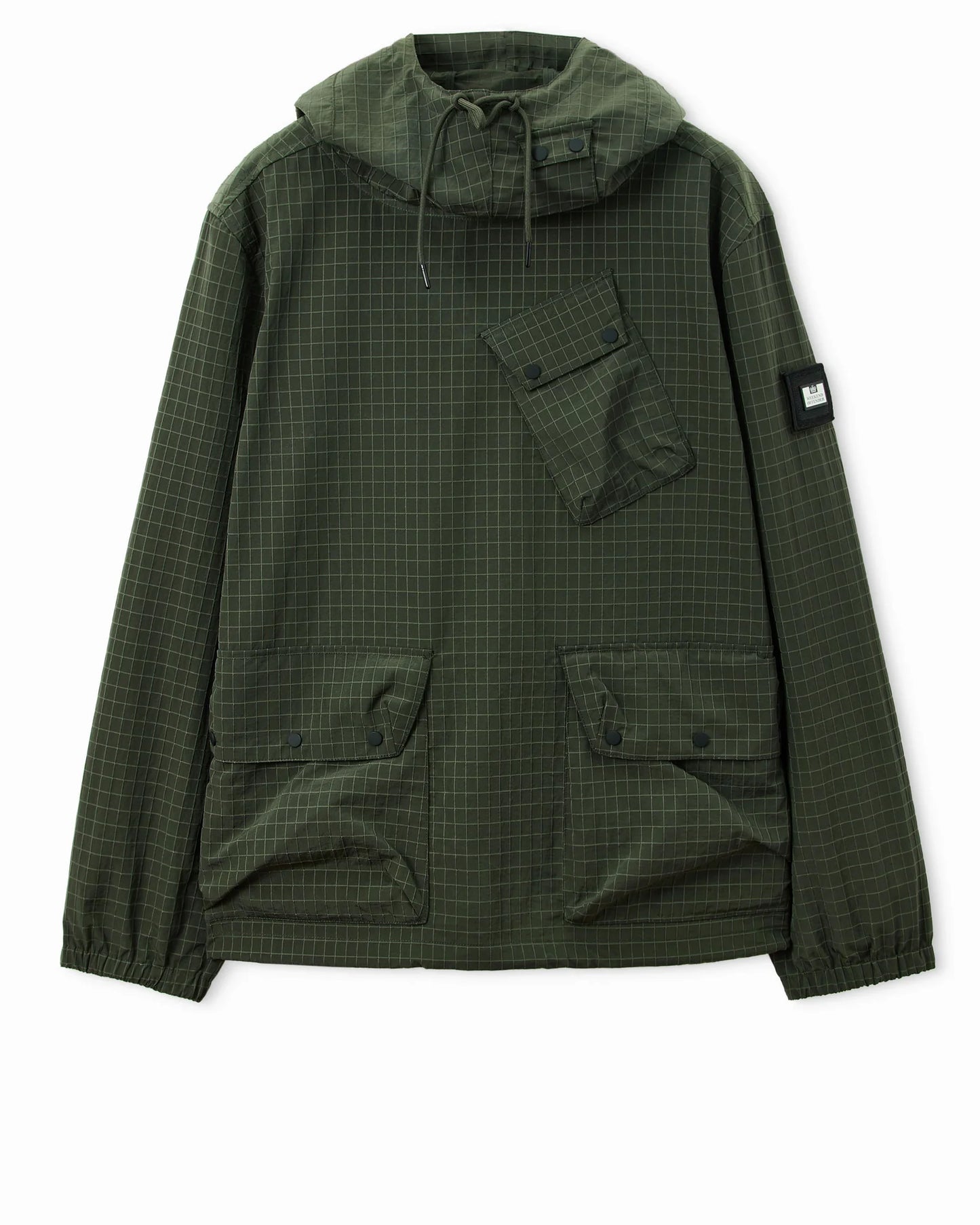 Weekend Offender Grohl Over-Top Jacket Black Forest Green