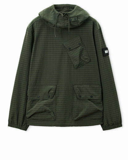 Weekend Offender Grohl Over-Top Jacket Black Forest Green