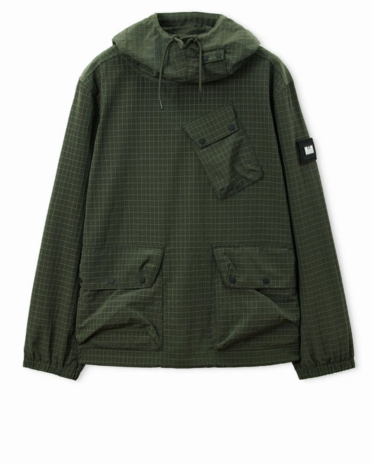 Weekend Offender Grohl Over-Top Jacket Black Forest Green