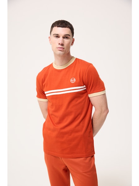 Sergio Tacchini Supermac T-Shirt Rooibos Tea/Mojave Desert/Gardenia
