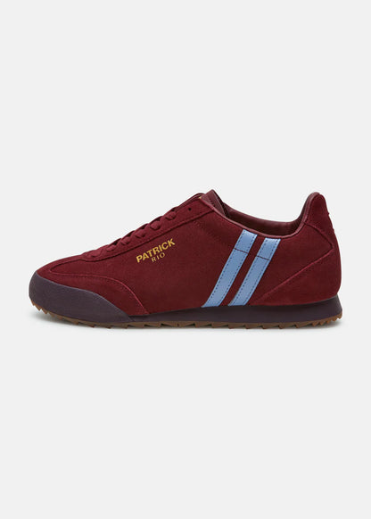 Patrick Rio Trainer Burgundy/Sky Blue