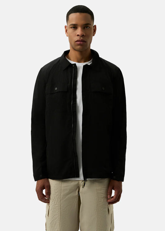 Patrick Jackson Overshirt Jacket Black