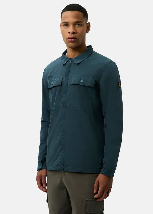 Patrick Jackson Overshirt Jacket Dark Blue
